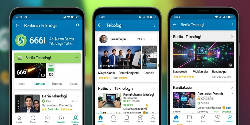 Tampilan antarmuka aplikasi 666I yang menarik dan fungsional.