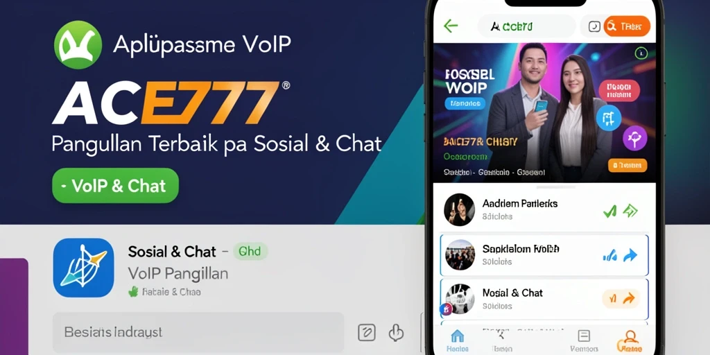 Antarmuka ACE777 yang sederhana dan intuitif untuk panggilan VoIP.
