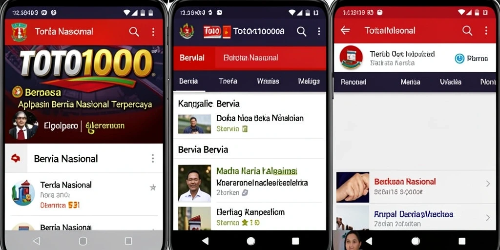 Tampilan antarmuka TOTO1000 yang modern dan informatif.