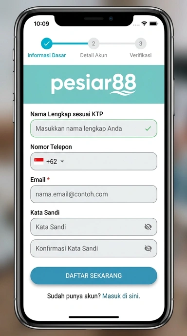 Panduan Buat Akun Baru pesiar88 untuk Android